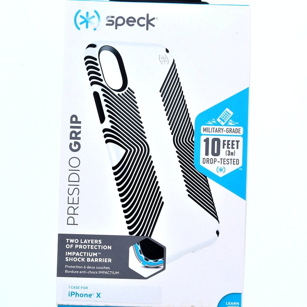SPECK PRESIDIO GRIP PHONE CASE FOR IPHONE X